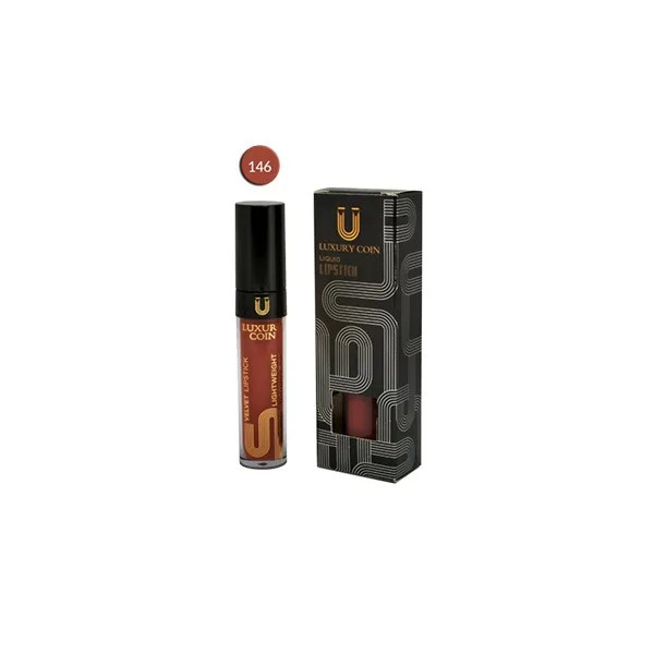 رژلب مایع استخری لاکچری کوین حجم دهنده و بزرگ کننده لب تا 24 ساعت ماندگاری گیاهی6 میل--شماره 146 ساخت فرانسه